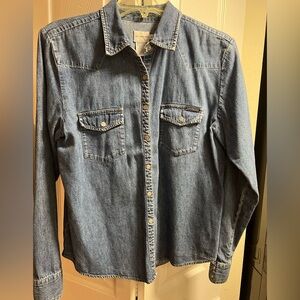 Calvin Klein Jeans Blue Button Down Shirt